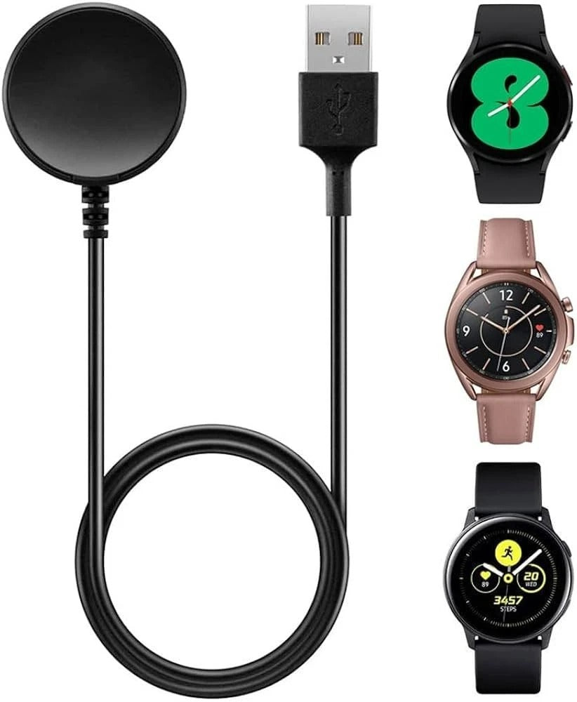 For Samsung Galaxy Watch 6/5/4/3 /Active 2 /Active Wireless USB Cable Charger-Uk