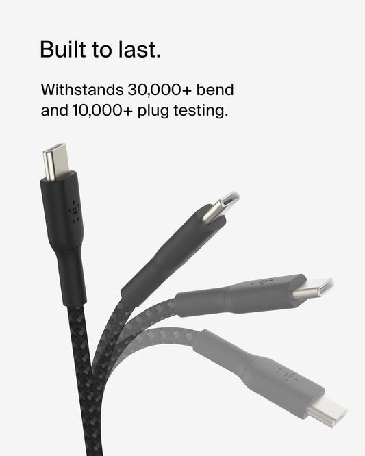 Belkin BoostCharge USB-C to USB-C 1M Type-C Charging Cable - Black