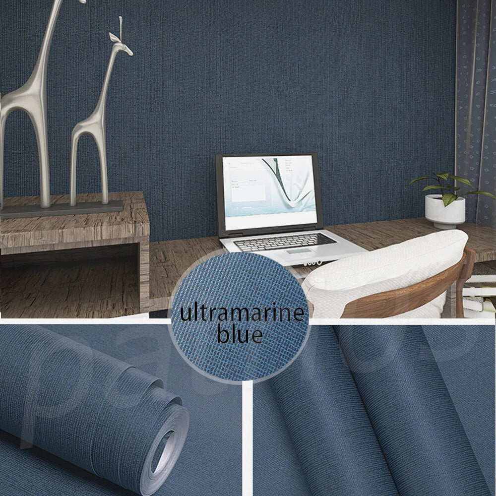Plain Navy Blue/Grey Wallpaper