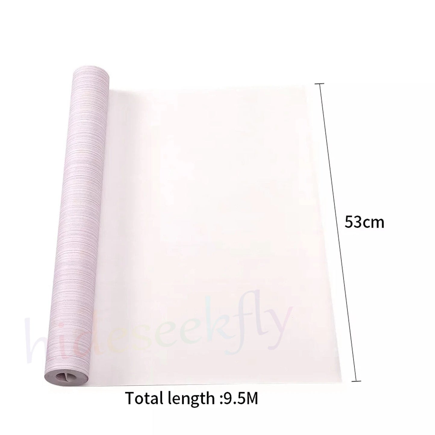 Plain Light Blush Pink Wallpaper Rolls Stripes Textured Bedroom Wall Paper Decor