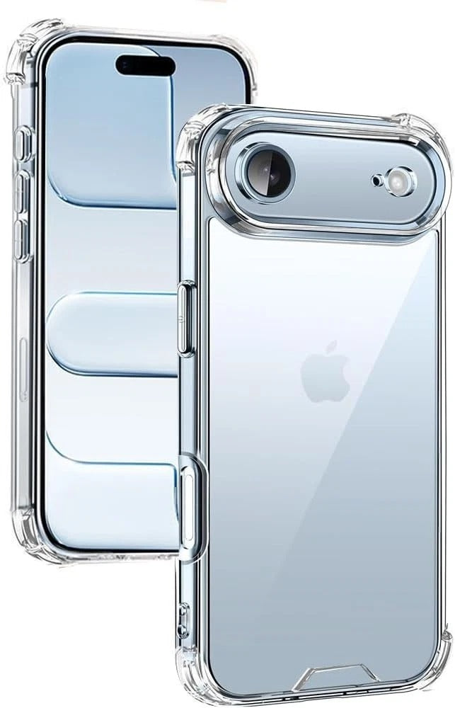 Case For iPhone 17 16 15 Pro Max Plus Clear Cover Shockproof